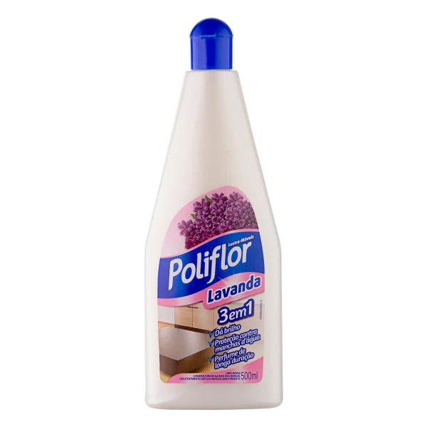 Lustra Móveis Poliflor Lavanda 500ml